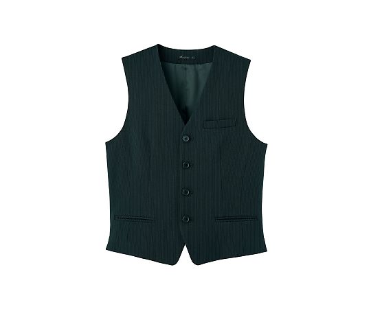 FACEスーツ メンズストレッチベスト ブラック S FV1008M-16 S 1枚（ご注文単位1枚）【直送品】