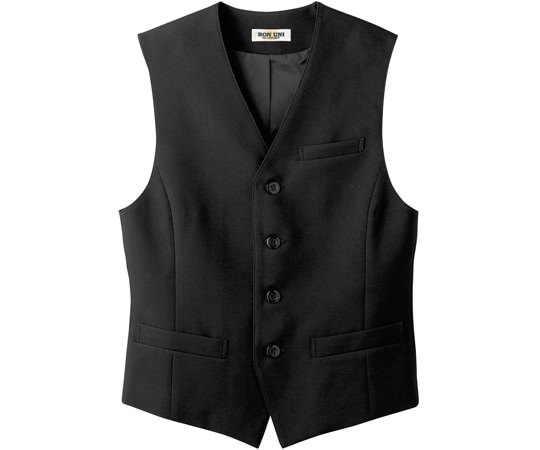 ボストン商会 男女兼用ベスト クロ ML 15301-99 1枚（ご注文単位1枚）【直送品】