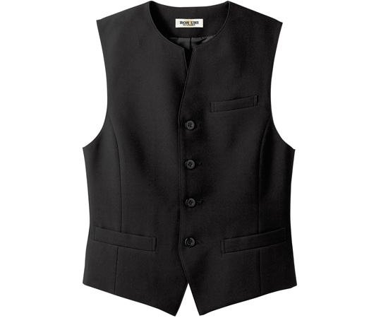 ボストン商会 男女兼用ベスト クロ M 15302-99 1枚（ご注文単位1枚）【直送品】