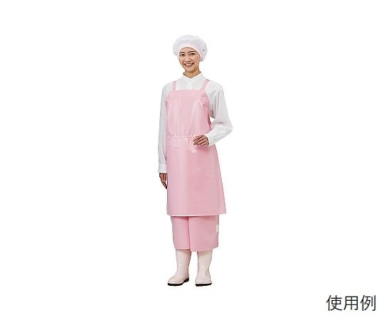 ワコウ マイティクロスRエプロン ニューセパレート L ピンク E1007-4-L 1枚（ご注文単位1枚）【直送品】