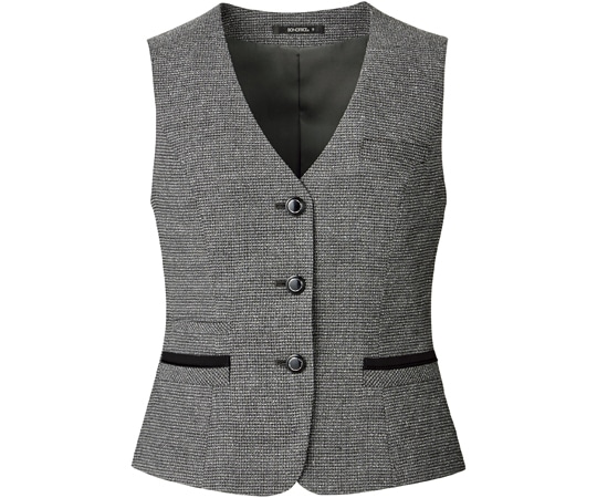 ボンマックス ベスト グレイ 17G AV1281-2 17G 1枚（ご注文単位1枚）【直送品】