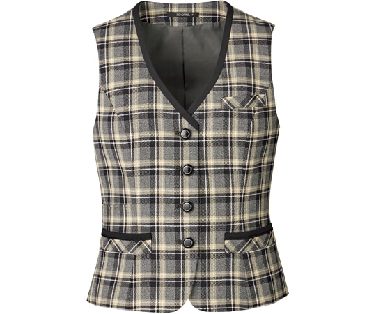 ボンマックス ベスト モノトーン×ベージュ 9G AV1282-31 9G 1枚（ご注文単位1枚）【直送品】