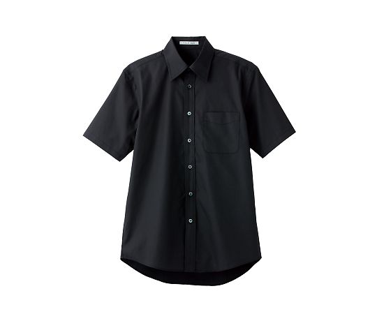 FACE ブロードレギュラーカラー半袖シャツ ブラック SS FB4527U-16 SS 1枚（ご注文単位1枚）【直送品】