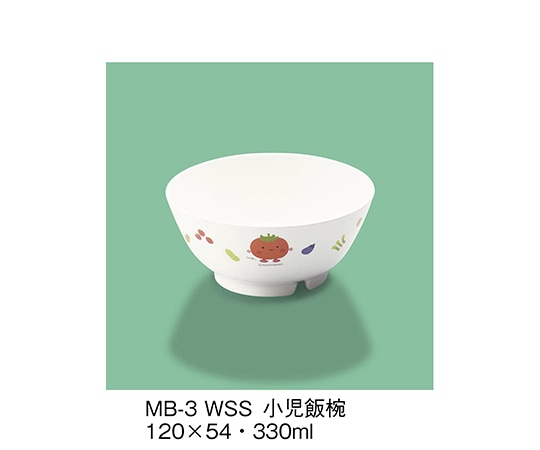 三信化工 小児飯椀 サラダっこ MB-3_WSS 1個（ご注文単位1個）【直送品】