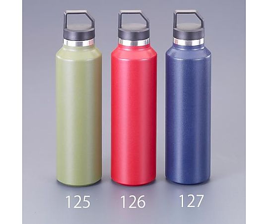 アズワン 0.45L 保冷・保温ボトル(ステンレス製/ネイビー) EA763AZ-127 1台（ご注文単位1台）【直送品】