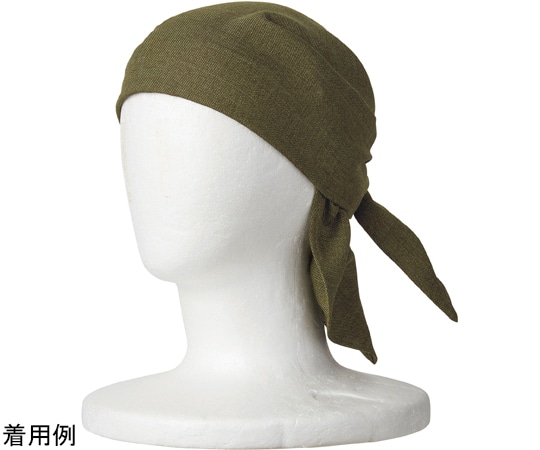 ボンマックス バンダナキャップ グリ-ン FA9674-4 1枚（ご注文単位1枚）【直送品】