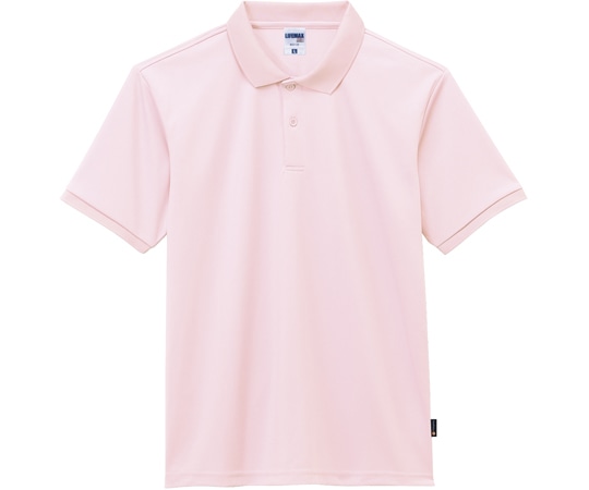 ボンマックス ベーシックドライポロシャツ(ポリジン加工) ライトピンク L MS3120-9 L 1枚（ご注文単位1枚）【直送品】