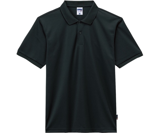 ボンマックス ベーシックドライポロシャツ(ポリジン加工) ブラック M MS3120-16 M 1枚（ご注文単位1枚）【直送品】