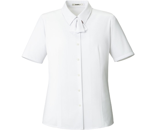 ボンマックス 半袖ブラウス ホワイト 17G RB4565-15 17G 1枚（ご注文単位1枚）【直送品】