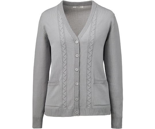 ボンマックス カーディガン グレイ M KK7124-2 M 1枚（ご注文単位1枚）【直送品】