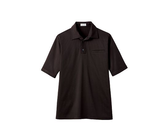 FACE 和ポロ(付替衿仕様) ブラウン M FB4532U-5 M 1枚（ご注文単位1枚）【直送品】