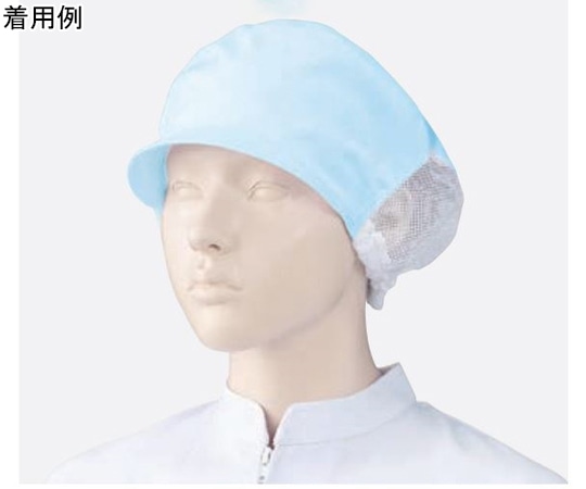 KAZEN 女子帽子(後メッシュ 2枚) サックス フリー 482-71 フリー 1組（ご注文単位1組）【直送品】