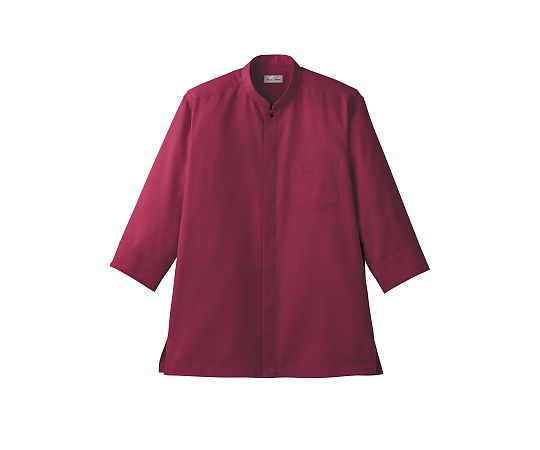 FACE 吸汗速乾スタンドカラーシャツ ワイン S FB4556U-3 S 1枚(ご注文単位1枚)【直送品】