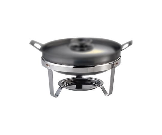 エムテートリマツ 18-8ちり鍋 1人用 プレススタンド  1個（ご注文単位1個）【直送品】