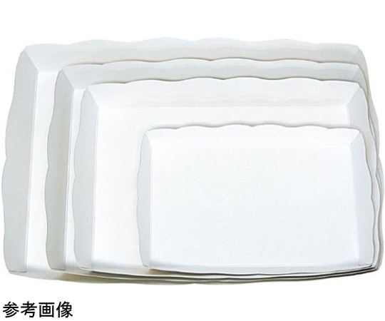 ヤマニパッケージ 紙トレー サーフトレー L 400枚 10-122 1ケース(ご注文単位1ケース)【直送品】