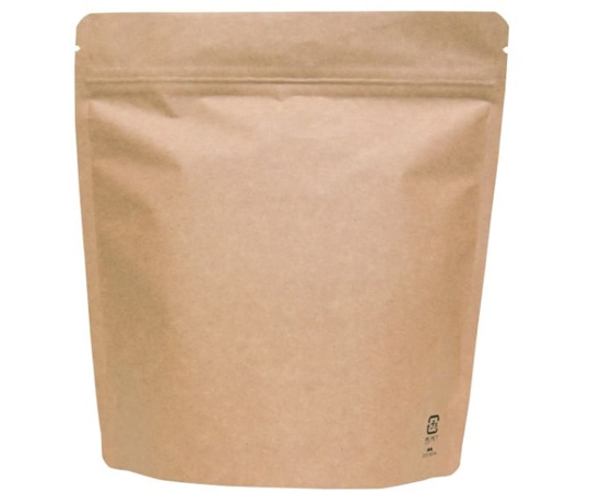 ヤマニパッケージ コーヒー用袋 アルミスタンドチャック袋 300g   茶クラフト V無 500枚 COT-831N 1ケース(ご注文単位1ケース)【直送品】