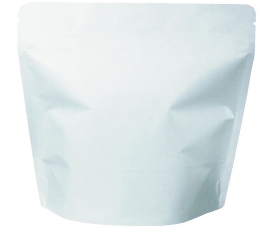 ヤマニパッケージ コーヒー用袋 スタンドチャック袋 200g 白 インナーバルブ付 500枚 COT-850 1ケース(ご注文単位1ケース)【直送品】