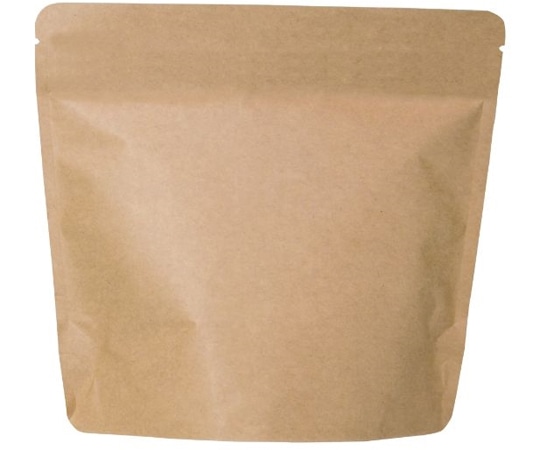 ヤマニパッケージ コーヒー用袋 スタンドチャック袋 200g 茶 インナーバルブ付 500枚 COT-851 1ケース(ご注文単位1ケース)【直送品】