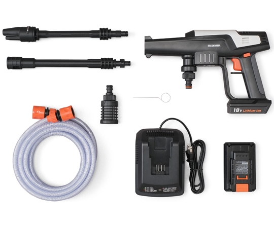 アイリスオーヤマ 充電式ハンディウォッシャー JHW-201 1個(ご注文単位1個)【直送品】