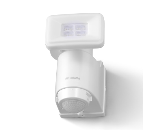 アイリスオーヤマ 乾電池式LED防犯センサーライト 400lm LSL-B1SN-400 1個(ご注文単位1個)【直送品】