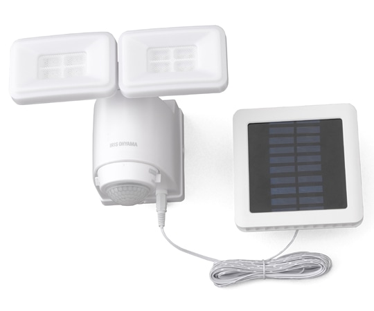 アイリスオーヤマ ソーラー式LED防犯センサーライト 800lm LSL-SBTN-800 1個(ご注文単位1個)【直送品】