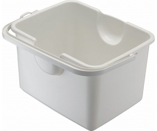 山崎産業(コンドル) プロテック 角バケツECO ホワイト CL862-000X-MB-W 1個(ご注文単位1個)【直送品】