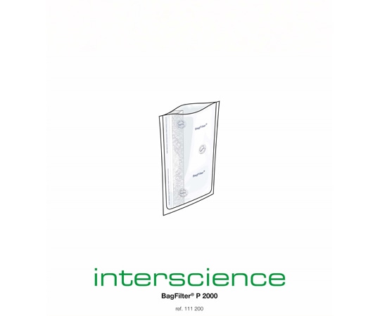 インターサイエンス BagFilter 2000P 400枚入 111200 1枚(ご注文単位1枚)【直送品】