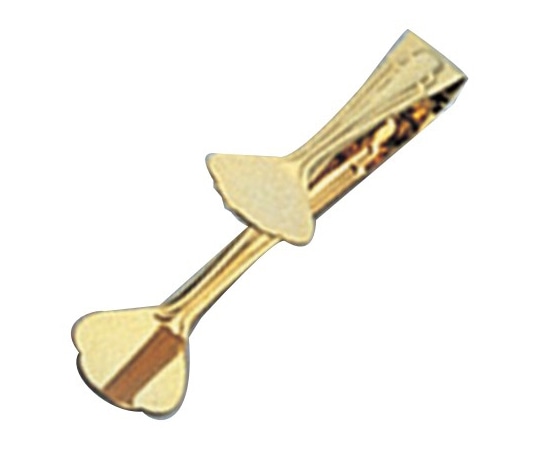 アズワン 18-0 ケーキトング金メッキ付 中  1個（ご注文単位1個）【直送品】