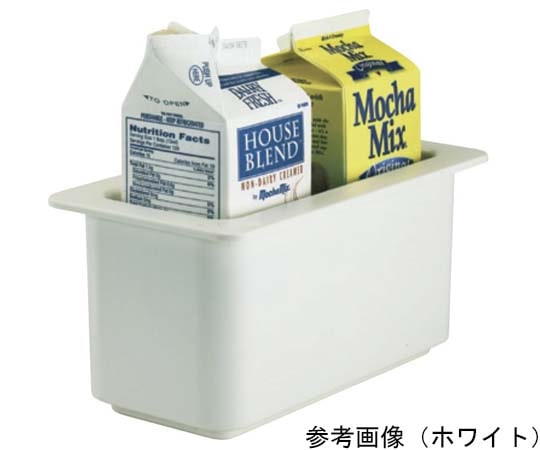 CAMBRO（キャンブロ） キャンブロ コールドフェストフードパン 6.0L ホワイト 26CF(1/2サイズ) ホワイト 1個（ご注文単位1個）【直送品】