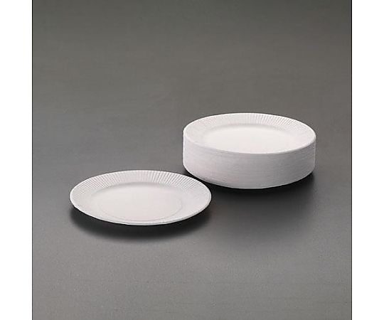 アズワン φ230mm 紙皿(50枚) EA912MB-5A 1ケース（ご注文単位1ケース）【直送品】