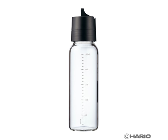 HARIO ワンタッチドレッシングボトル 250mL ブラック ODBN-250-B 1個（ご注文単位1個）【直送品】
