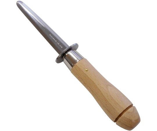 WIZ'A(アークランドサカモト) ステンレス万能オイスターナイフ 鋲付 0888 1丁(ご注文単位1丁)【直送品】