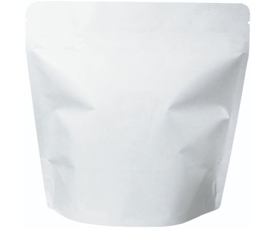 ヤマニパッケージ コーヒー用袋 スタンドチャック袋 100g 白 インナーバルブ付 500枚 COT-870 1ケース(ご注文単位1ケース)【直送品】