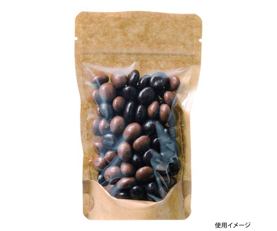 ヤマニパッケージ コーヒー用袋 クラフトスタンドチャック袋 小 1000枚 COT-875C 1ケース(ご注文単位1ケース)【直送品】