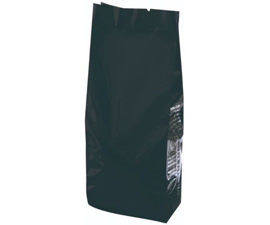 ヤマニパッケージ コーヒー用袋 インナーバルブ付 200g用 ガゼット袋 マット黒 1000枚 COT-907 1ケース(ご注文単位1ケース)【直送品】