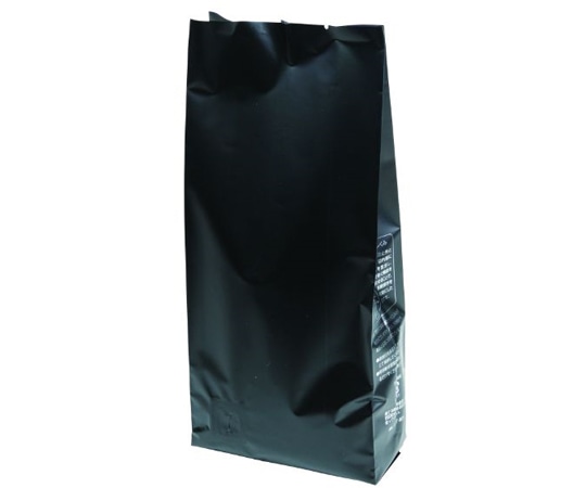 ヤマニパッケージ コーヒー用袋 インナーバルブ付 500g用 ガゼット袋 マット黒 1000枚 COT-909 1ケース(ご注文単位1ケース)【直送品】