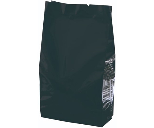 ヤマニパッケージ コーヒー用袋 インナーバルブ付 100g用 ガゼット袋 マット黒 2000枚 COT-922 1ケース(ご注文単位1ケース)【直送品】