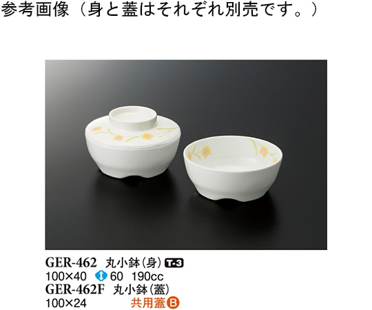 スリーライン 丸小鉢(身) ハミングone 100×40mm 180個入 GER-462 1ケース（ご注文単位1ケース）【直送品】