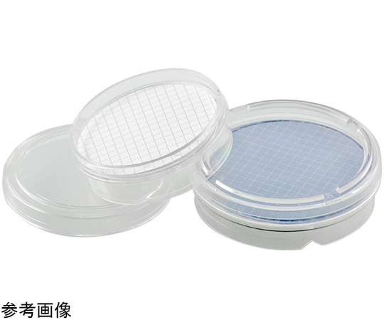 GVS 微生物モニター 47mm 50pc 0.45μm 白/黒グリッド 滅菌 1箱(50個入) 10497500 1箱（ご注文単位1箱）【直送品】