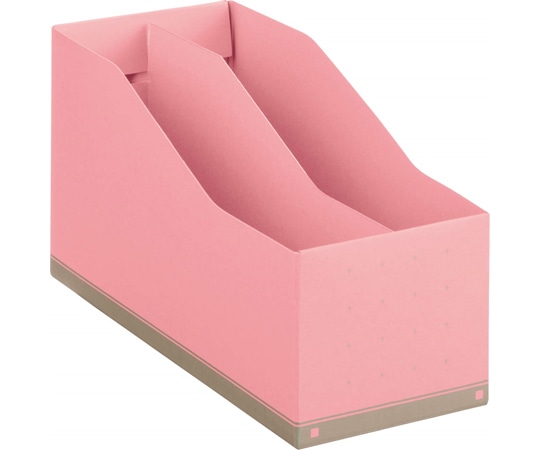 ライオン事務器 ボックスファイル ピンク BF-877 1冊(ご注文単位1冊)【直送品】