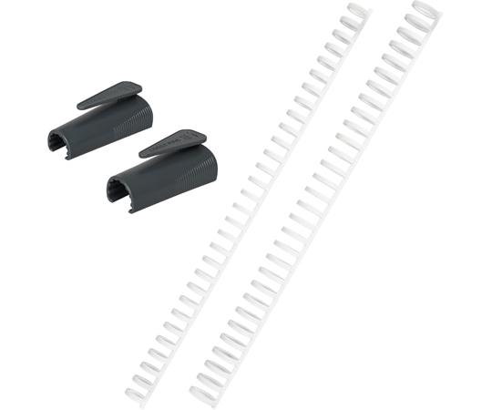 カール ジッパー 10+14mm Z-1014-W 1パック(ご注文単位1パック)【直送品】