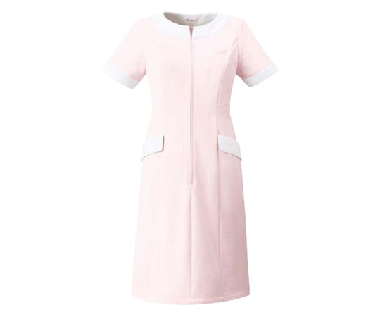 Calala(キャララ) ワンピース ピンク 15号 丸編みニット 袖丈22cm CL-0240 1着（ご注文単位1着）【直送品】