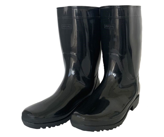 リ・クロス 軽半耐油長靴(PVC製) 26.0cm CB-101BK-26.0cm 1足（ご注文単位1足）【直送品】