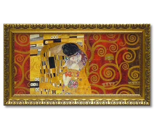 ユーパワー クリムト デコパネル コレクション｢ザ・キス｣ GK-12032 1個（ご注文単位1個）【直送品】