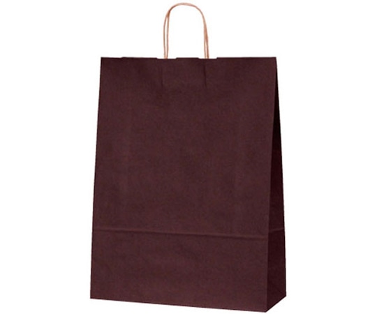 ベルベ 紙袋 自動紐手提袋 T-12 カラー(カカオ) 200枚 1497 1ケース（ご注文単位1ケース）【直送品】