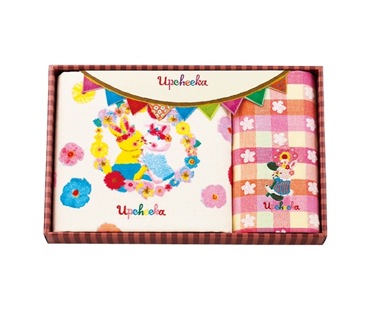 アズワン バス・フェイスタオルセット 2枚セット 6111-026 1セット(ご注文単位1セット)【直送品】