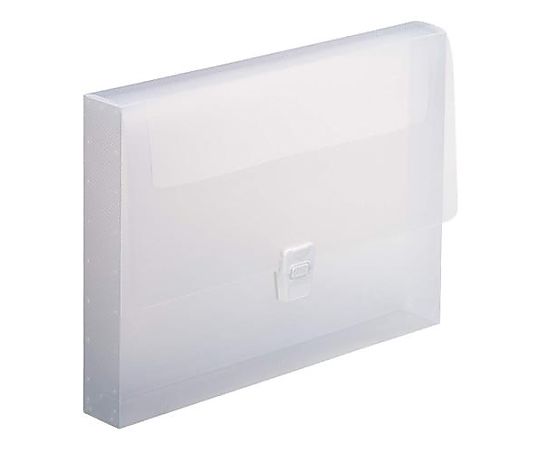 ライオン事務器 A4/240x320x40mm ハンドファイル(透明) EA762CF-323 1冊(ご注文単位1冊)【直送品】