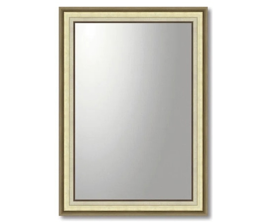ユーパワー デコラティブ 大型ミラー モダン｢長方形(ゴールド)｣ BM-23025 1個（ご注文単位1個）【直送品】