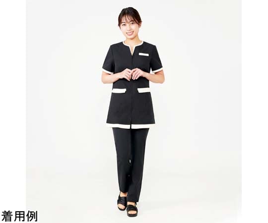 CML Veriella チュニックN ブラック×クリーム(S) T100535 1着（ご注文単位1着）【直送品】