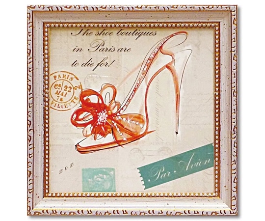 ユーパワー ミニゲル アートフレーム バーバラ リンドナー｢パリス シュー ボウ｣ BL-02004 1個（ご注文単位1個）【直送品】